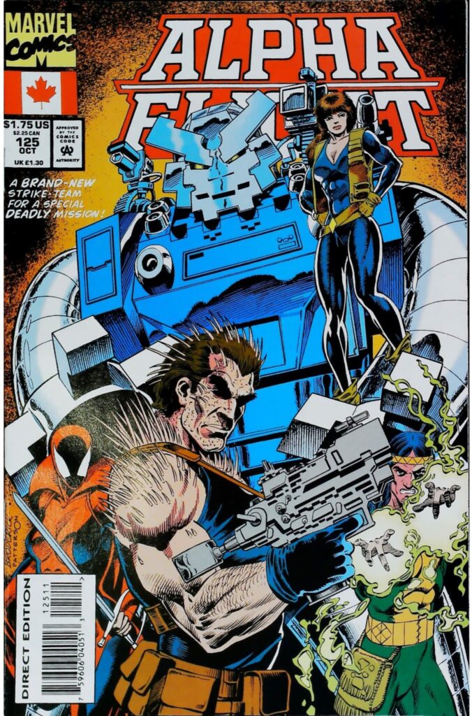 Alpha Flight #125, vue de l'exemplaire
