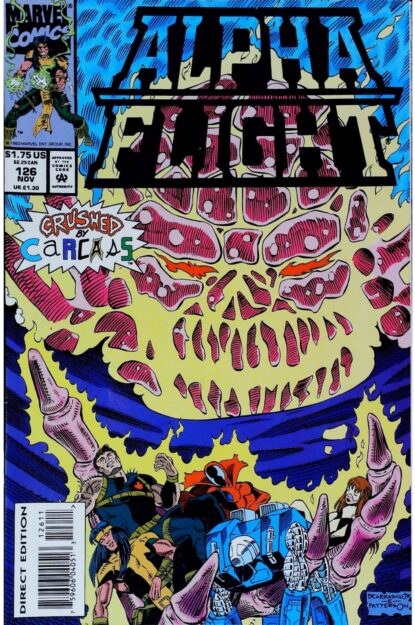 Couverture de ALPHA FLIGHT (1983) #126 - par Dario Carrasco Jr - lecubeacomics.com