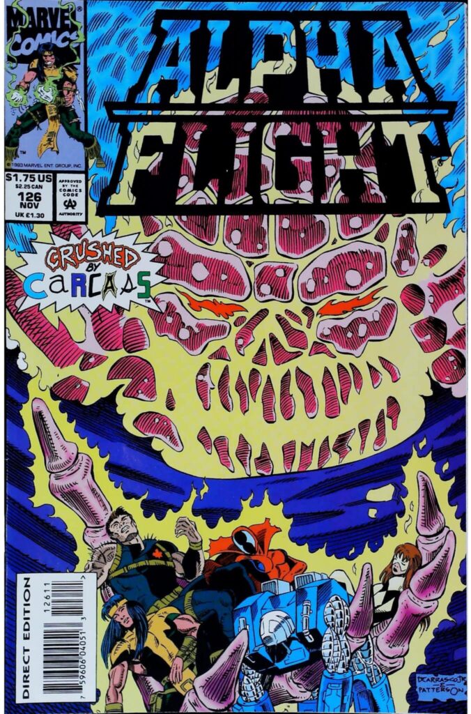Alpha Flight #126, vue de l'exemplaire