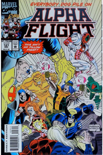 Couverture de ALPHA FLIGHT (1983) #127 - par Dario Carrasco Jr - lecubeacomics.com