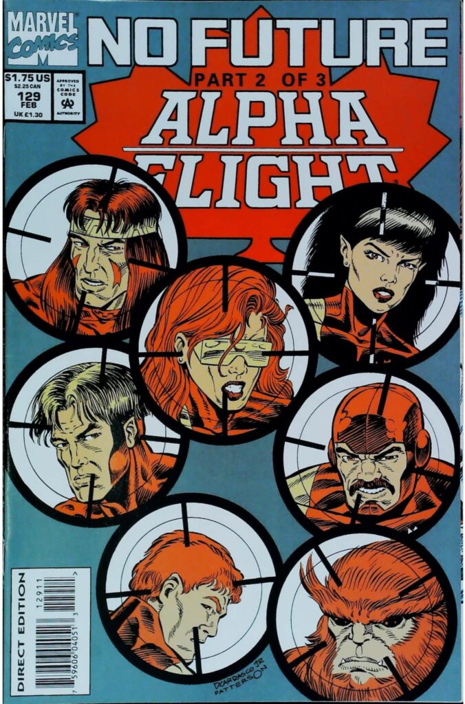 Alpha Flight #129, vue de l'exemplaire