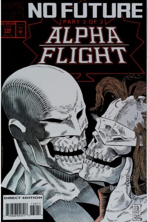 Couverture de ALPHA FLIGHT (1983) #130 - par Dario Carrasco Jr - lecubeacomics.com