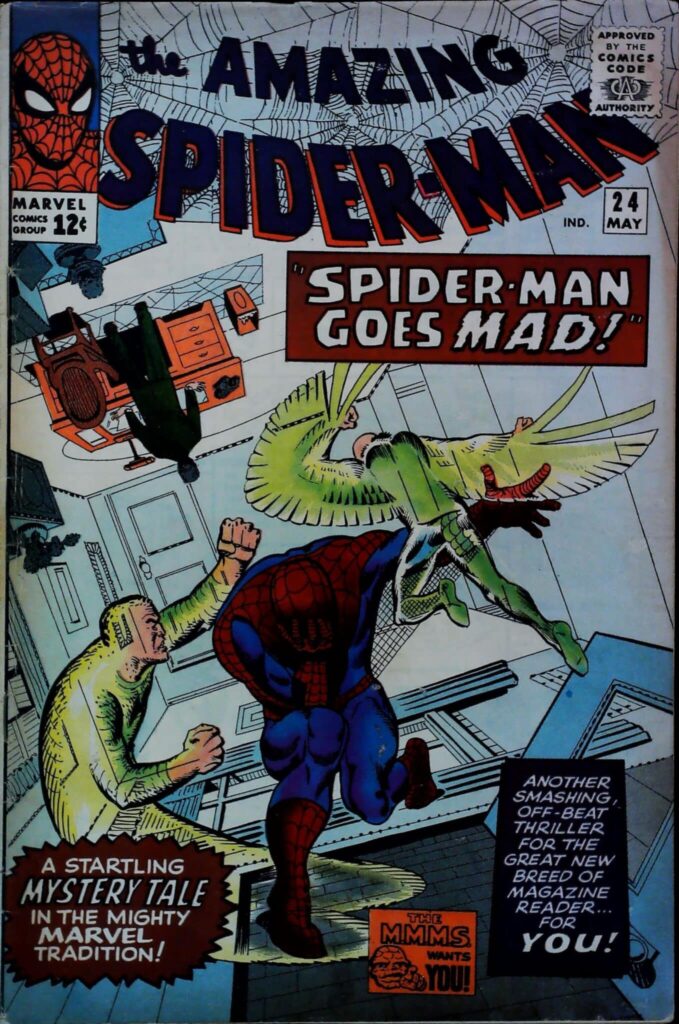 Amazing Spider-Man #24, exemplaire VG 4.0, recto