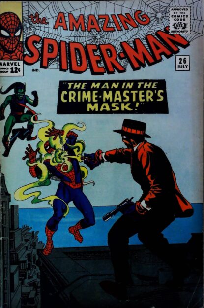Couverture de AMAZING SPIDER-MAN (1963) #26 - par Steve Ditko - lecubeacomics.com
