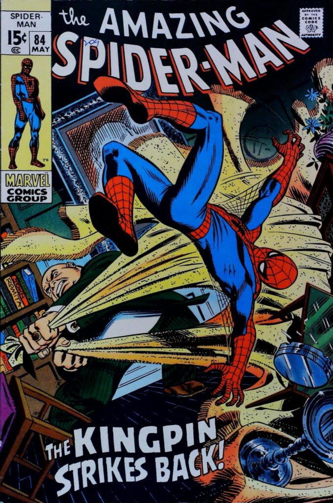 Amazing Spider-Man #84, exemplaire FN/VF 7.0, recto