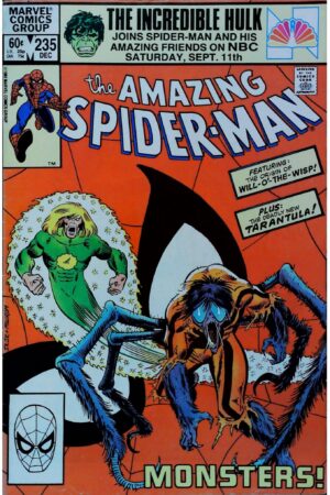 Couverture de AMAZING SPIDER-MAN (1963) #235 - par John Romita Jr. - lecubeacomics.com