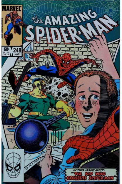 AMAZING SPIDER-MAN (1963) #248 - Marvel - lecubeacomics.com Couverture de AMAZING SPIDER-MAN (1963) #248 - par John Romita Jr. - lecubeacomics.com