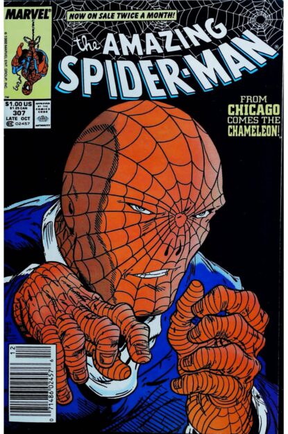 Couverture de AMAZING SPIDER-MAN (1963) #307 - par Todd McFarlane - lecubeacomics.com