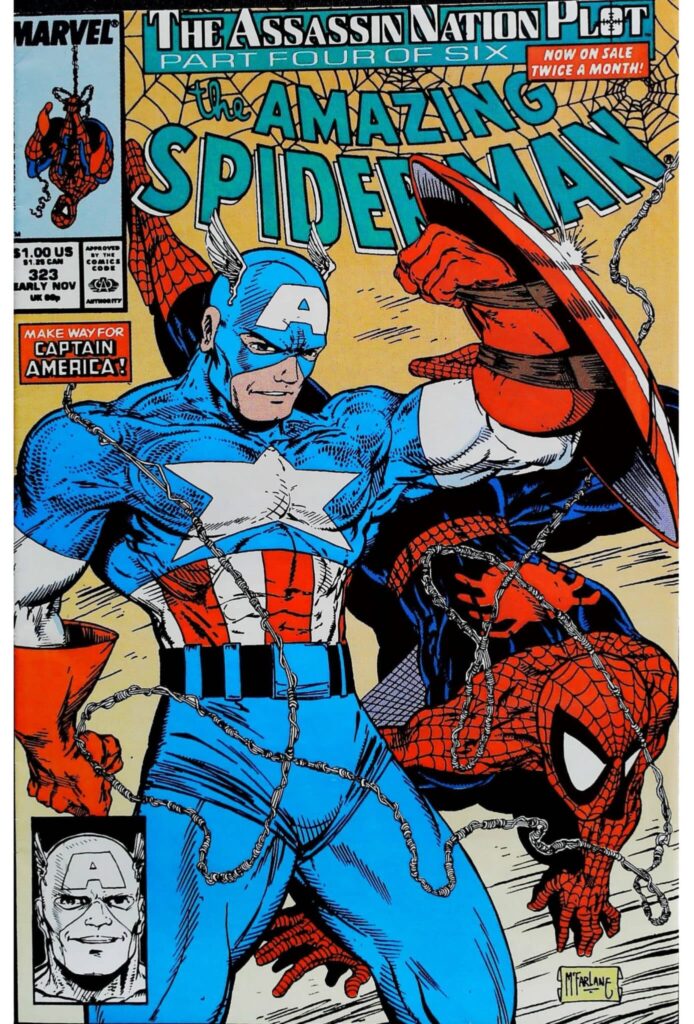 Amazing Spider-Man #323, vue de l'exemplaire
