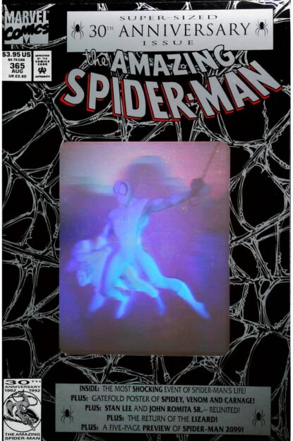 Couverture de AMAZING SPIDER-MAN (1963) #365 - par John Romita - lecubeacomics.com
