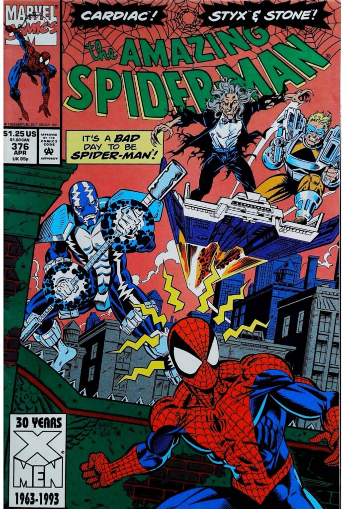 Amazing Spider-Man #376, vue de l'exemplaire