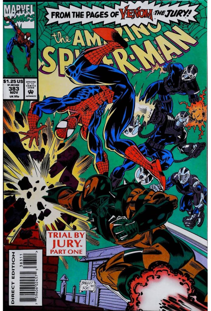 Amazing Spider-Man #383, vue de l'exemplaire