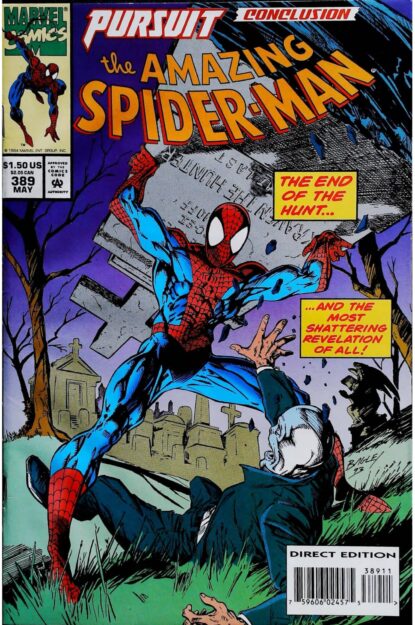 Couverture de AMAZING SPIDER-MAN (1963) #389 - par Mark Bagley - lecubeacomics.com