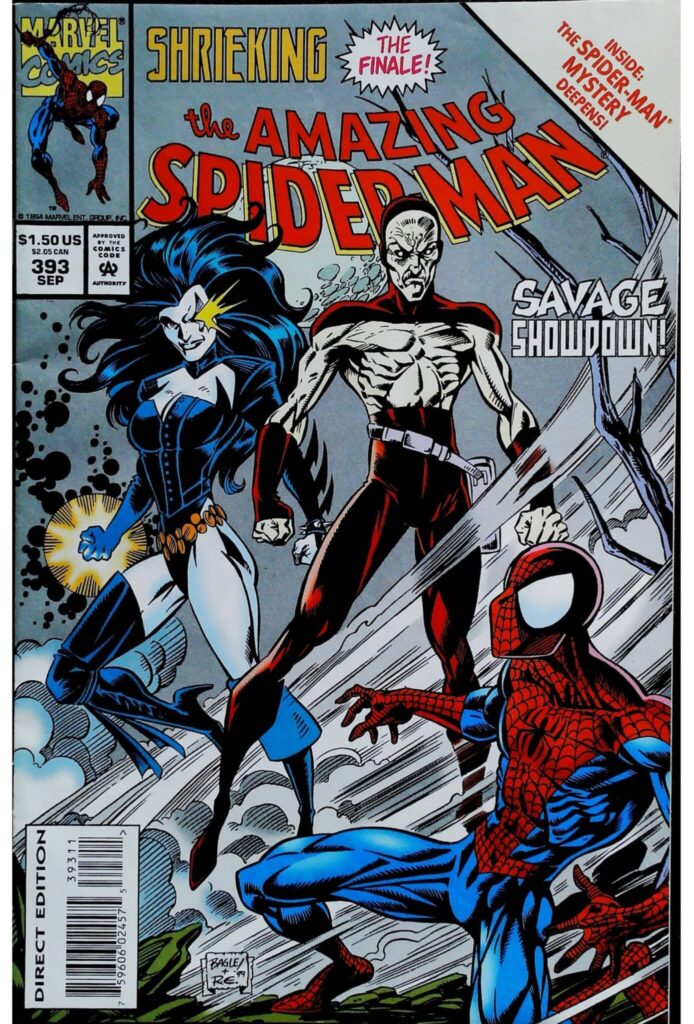 Amazing Spider-Man #393, vue de l'exemplaire