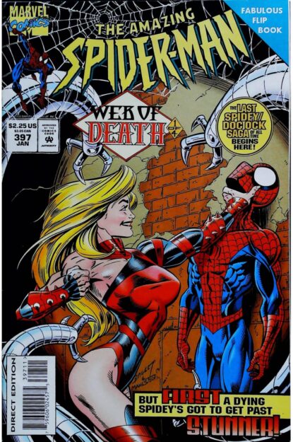 Couverture de AMAZING SPIDER-MAN (1963) #397 - par Larry Mahlstedt - lecubeacomics.com