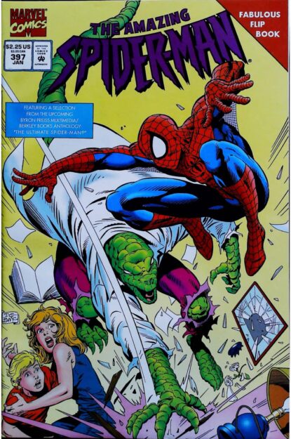AMAZING SPIDER-MAN (1963) #397 - Marvel - lecubeacomics.com Couverture de AMAZING SPIDER-MAN (1963) #397 - par Larry Mahlstedt - lecubeacomics.com