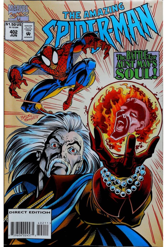 Amazing Spider-Man #402, vue de l'exemplaire