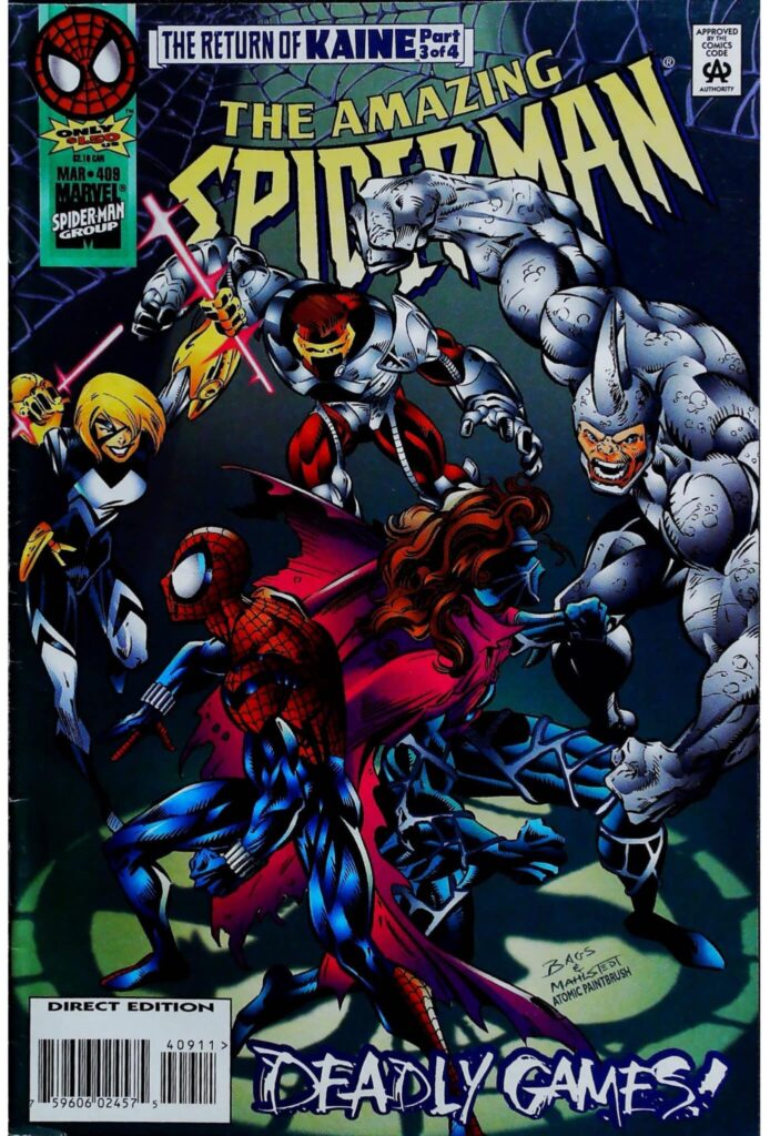 Amazing Spider-Man #409, vue de l'exemplaire
