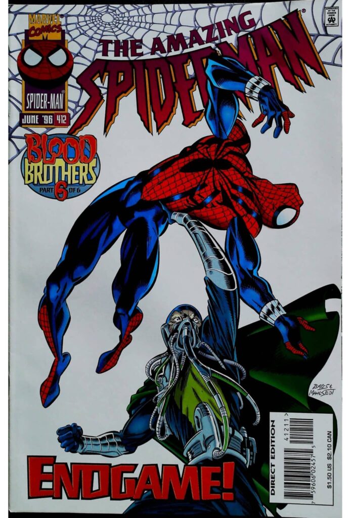 Amazing Spider-Man #412, vue de l'exemplaire