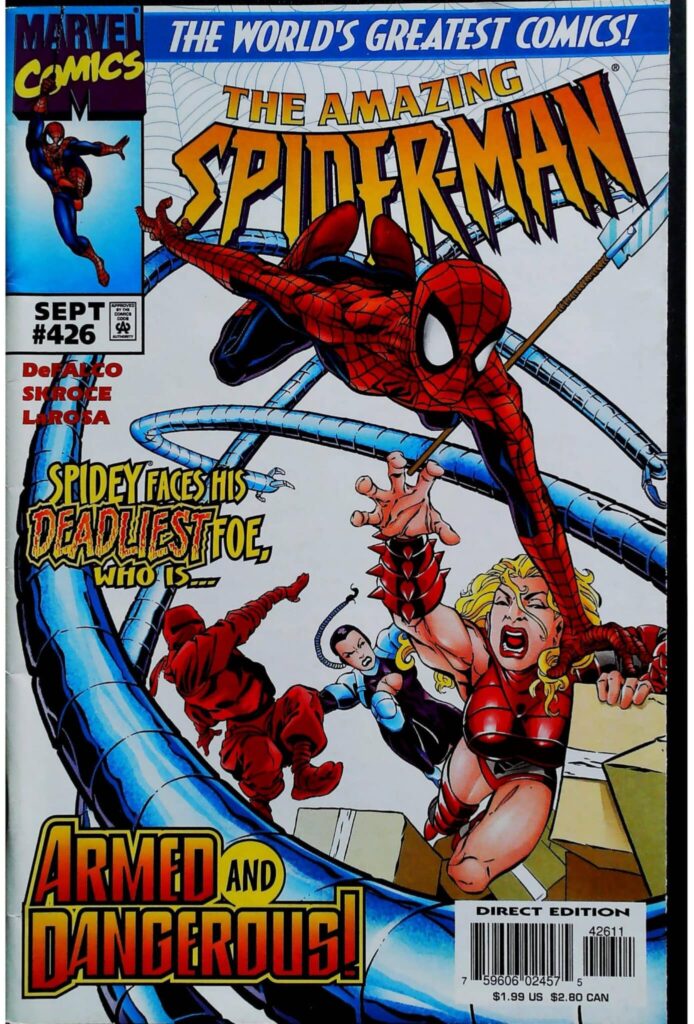 Amazing Spider-Man #426, vue de l'exemplaire