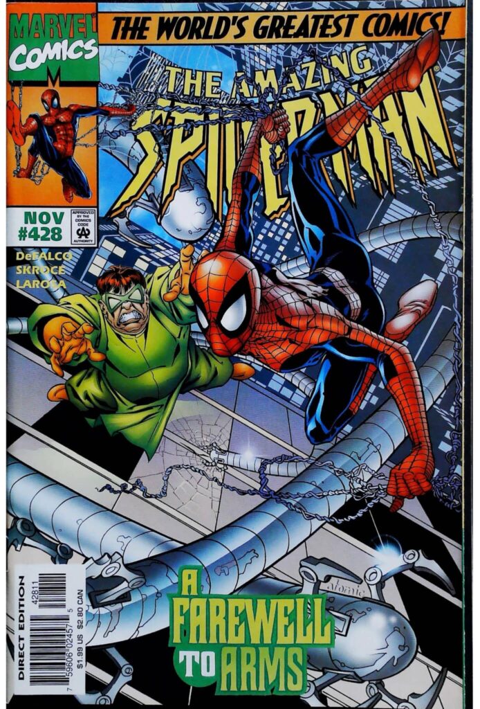 Amazing Spider-Man #428, vue de l'exemplaire