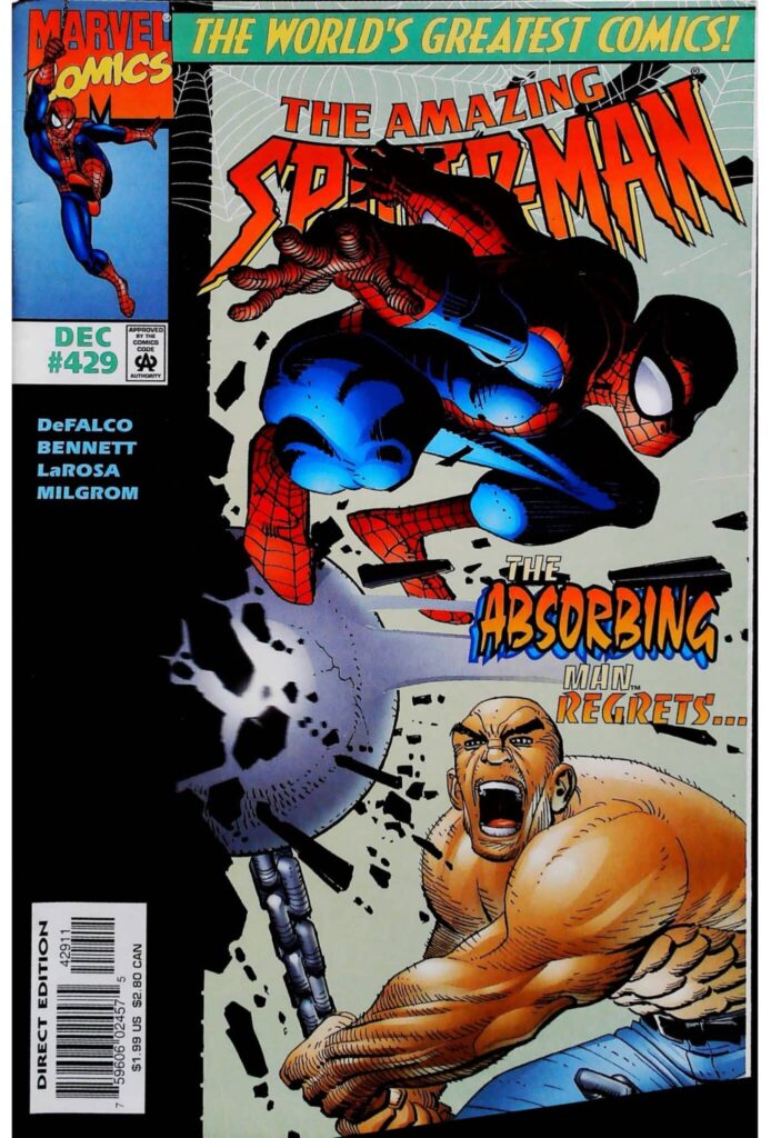 Amazing Spider-Man #429, vue de l'exemplaire