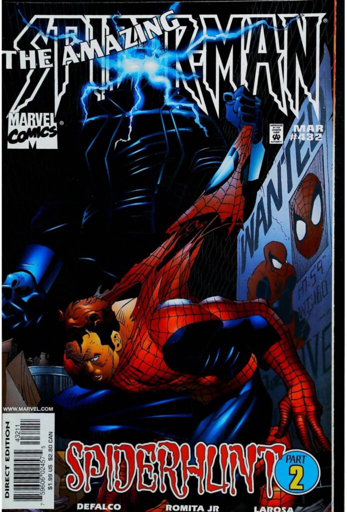 Amazing Spider-Man #432, vue de l'exemplaire