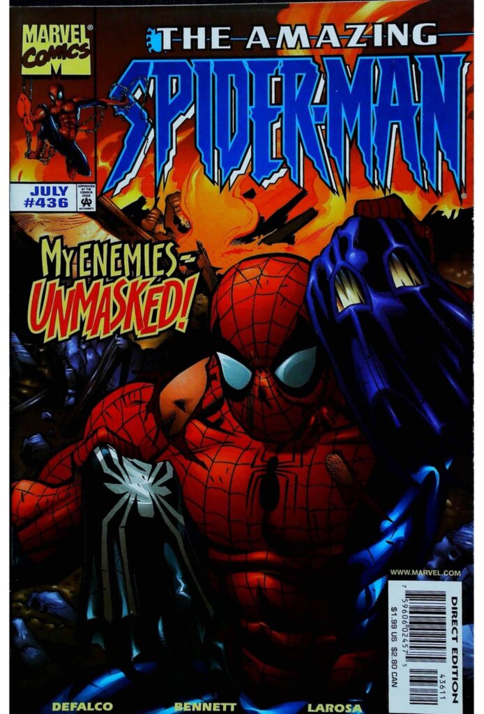 Amazing Spider-Man #436, vue de l'exemplaire