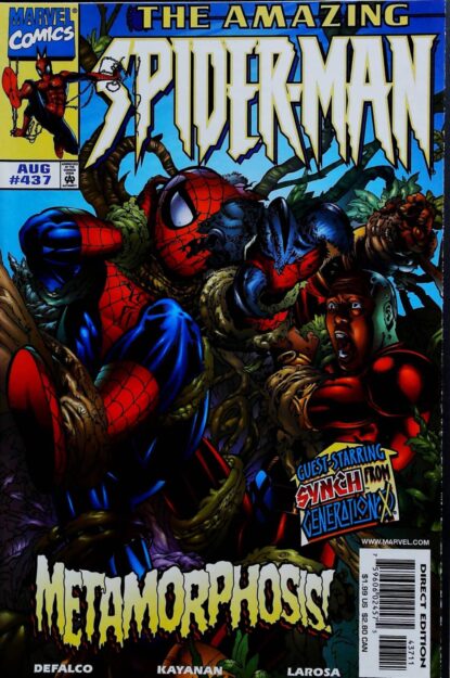 Couverture de AMAZING SPIDER-MAN (1963) #437 - par Rafael Kayanan - lecubeacomics.com