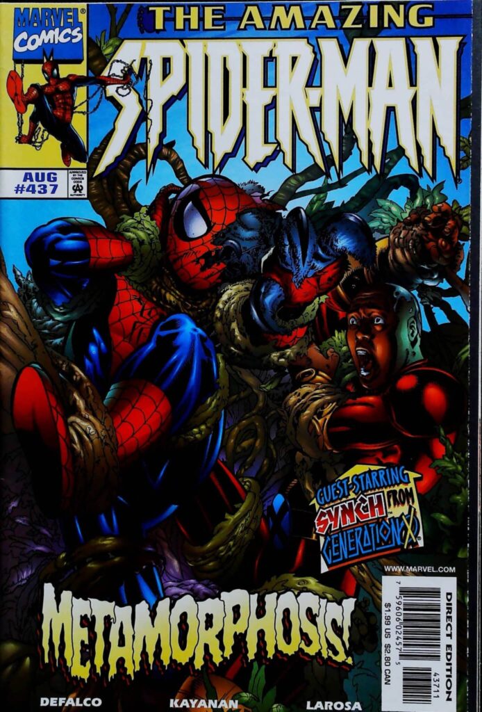 Amazing Spider-Man #437, vue de l'exemplaire