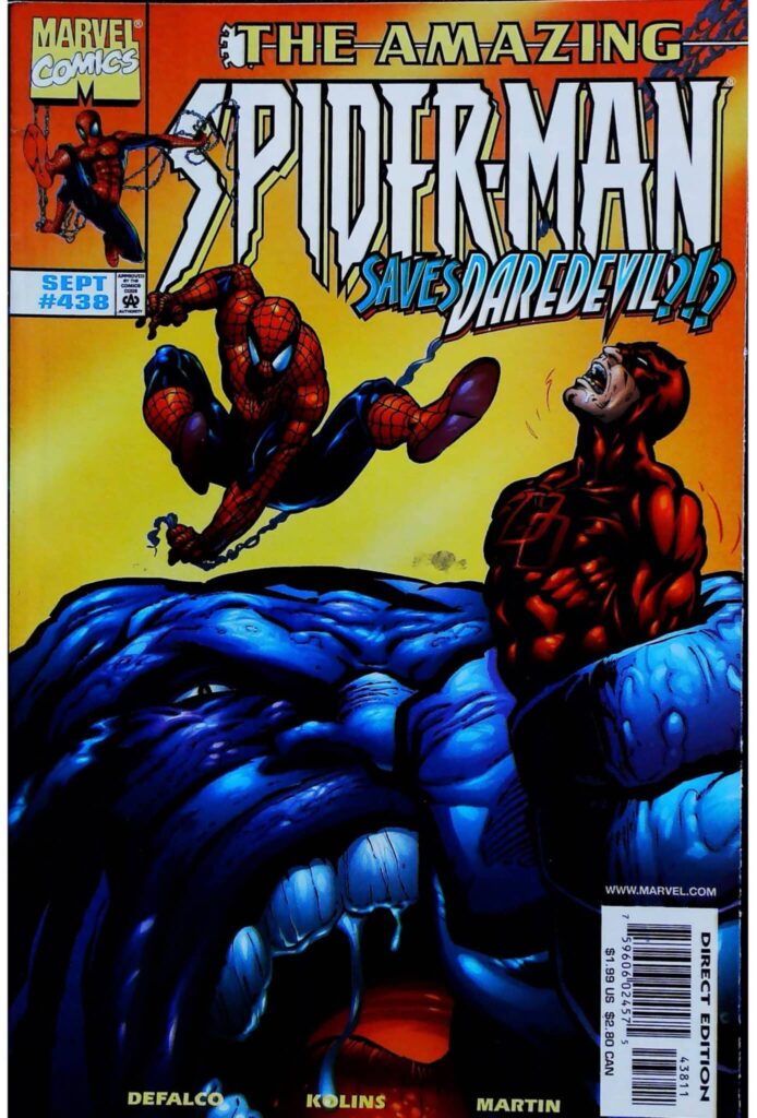 Amazing Spider-Man #438, vue de l'exemplaire