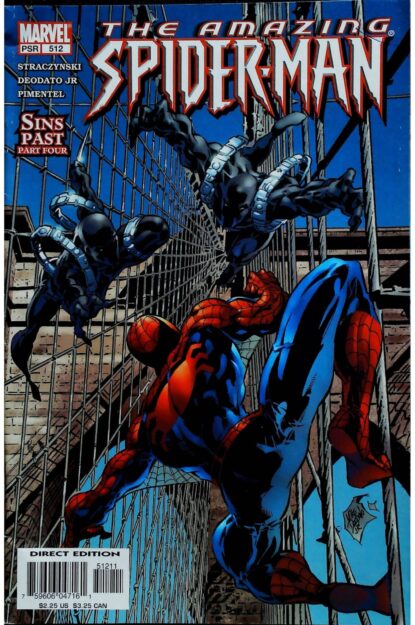 Couverture de AMAZING SPIDER-MAN (1963) #512 - par Mike Deodato Jr. - lecubeacomics.com