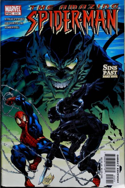 Couverture de AMAZING SPIDER-MAN (1963) #513 - par Mike Deodato Jr. - lecubeacomics.com