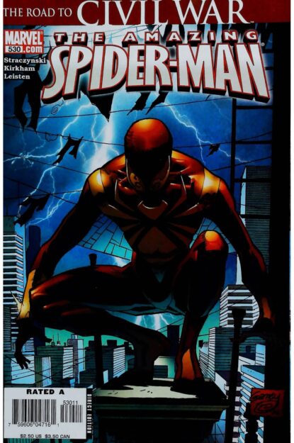 Couverture de AMAZING SPIDER-MAN (1963) #530 - par Ron Garney - lecubeacomics.com
