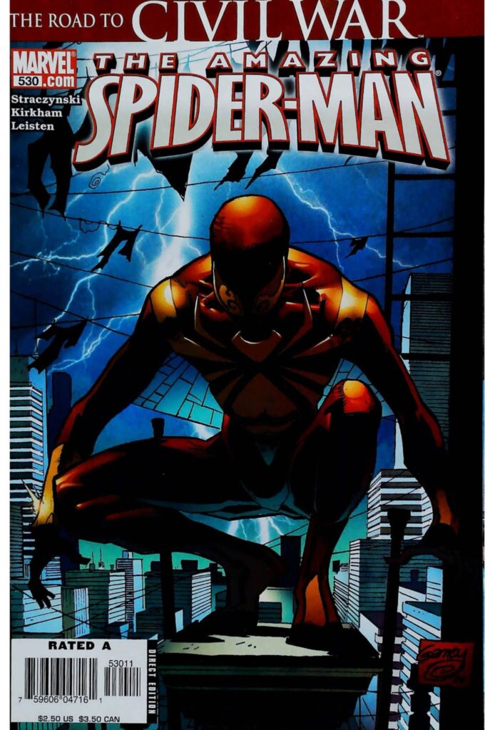 Amazing Spider-Man #530, vue de l'exemplaire