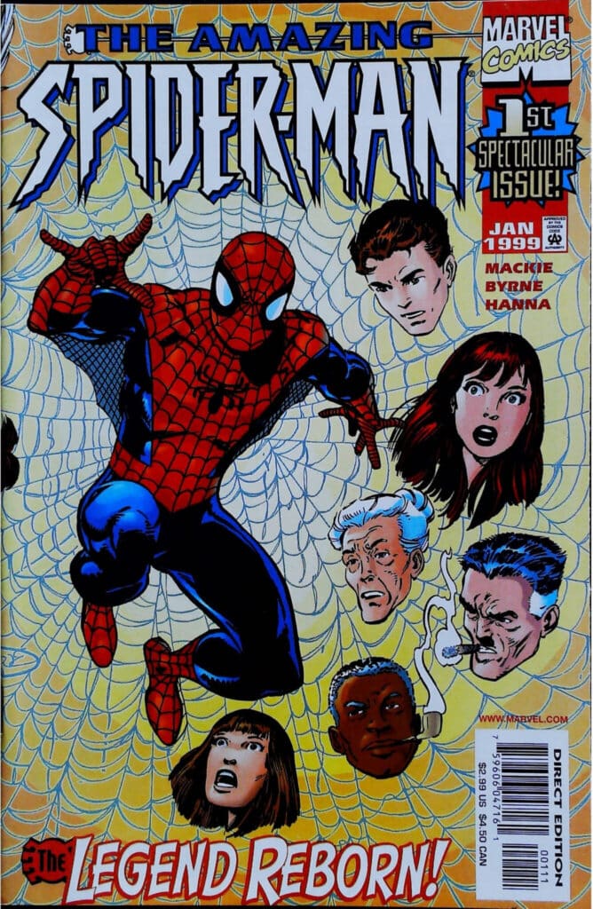 Amazing Spider-Man #1, vue de l'exemplaire