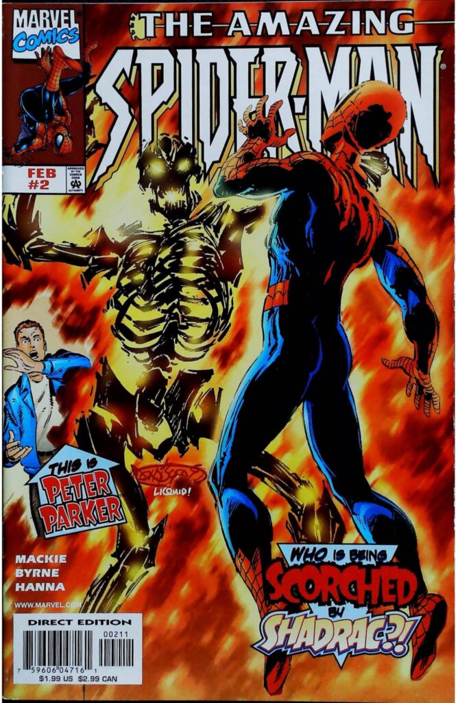 Amazing Spider-Man #2, vue de l'exemplaire