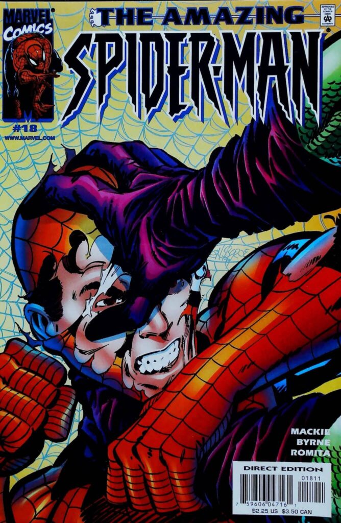Amazing Spider-Man #18, vue de l'exemplaire