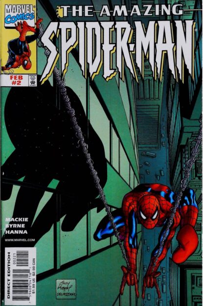 Couverture de AMAZING SPIDER-MAN (1999) #2 VARIANT COVER - par Andy Kubert - lecubeacomics.com