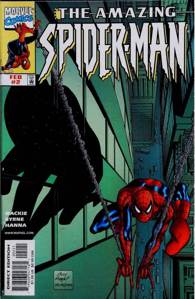 Amazing Spider-Man #2 Variant Cover, vue de l'exemplaire