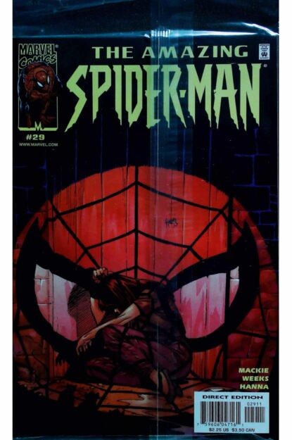 Couverture de AMAZING SPIDER-MAN (1999) #29 - par John Romita Jr. - lecubeacomics.com