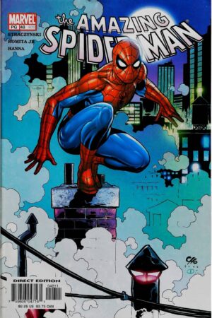 Couverture de AMAZING SPIDER-MAN (1999) #48 - par Frank Cho - lecubeacomics.com
