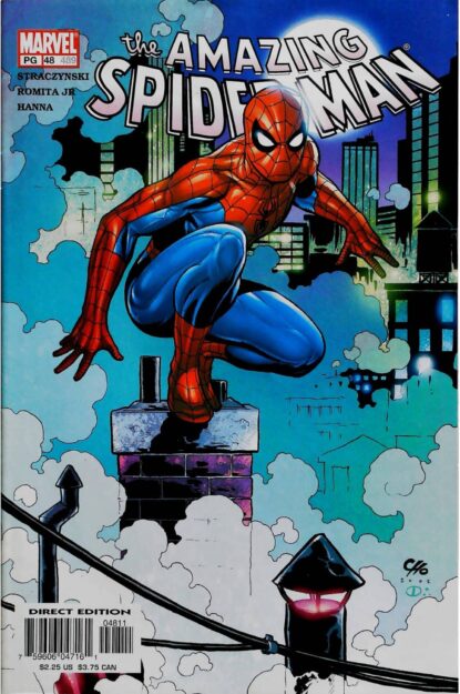 Couverture de AMAZING SPIDER-MAN (1999) #48 - par Frank Cho - lecubeacomics.com