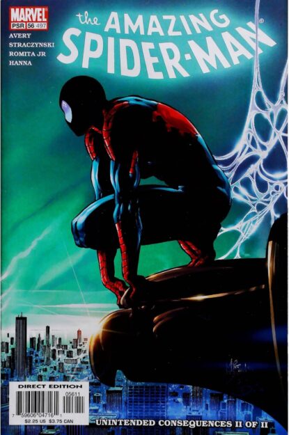Couverture de AMAZING SPIDER-MAN (1999) #56 - par Mike Deodato Jr. - lecubeacomics.com