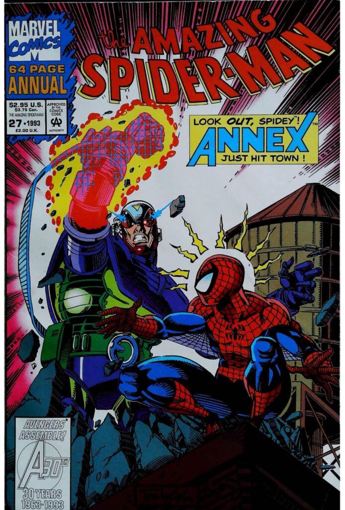 Amazing Spider-Man Annual #27, vue de l'exemplaire
