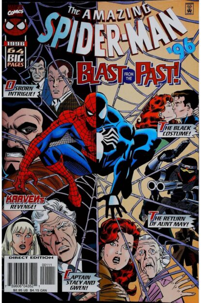 Couverture de AMAZING SPIDER-MAN (1963) ANNUAL 1996 - par Ron Frenz - lecubeacomics.com