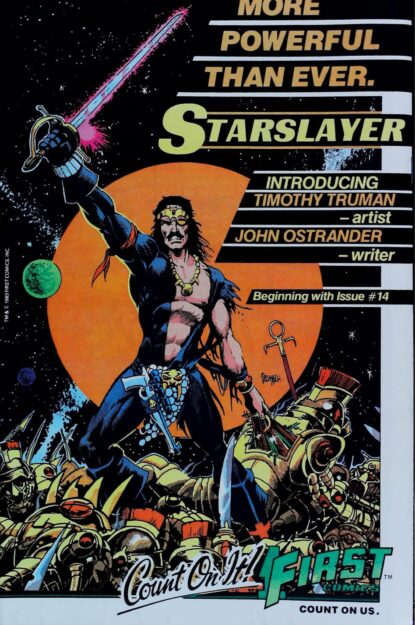AMERICAN FLAGG (1983) #4 - First Comics - lecubeacomics.com Couverture de AMERICAN FLAGG (1983) #4 - par Howard Chaykin - lecubeacomics.com