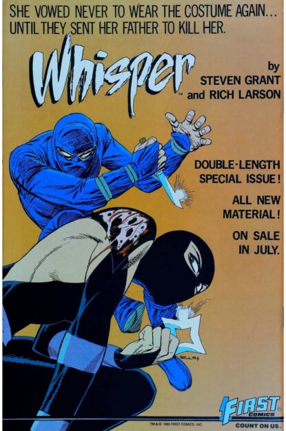 AMERICAN FLAGG (1983) #24 - First Comics - lecubeacomics.com Couverture de AMERICAN FLAGG (1983) #24 - par Howard Chaykin - lecubeacomics.com