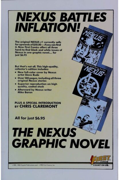 AMERICAN FLAGG (1983) #28 - First Comics - lecubeacomics.com Couverture de AMERICAN FLAGG (1983) #28 - par Howard Chaykin - lecubeacomics.com