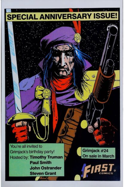 AMERICAN FLAGG (1983) #29 - First Comics - lecubeacomics.com Couverture de AMERICAN FLAGG (1983) #29 - par Howard Chaykin - lecubeacomics.com
